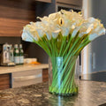 Premium Calla Lilies in Glass Cylinder