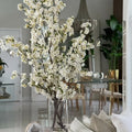 Premium cherry blossoms in a 40 cm glass cylinder